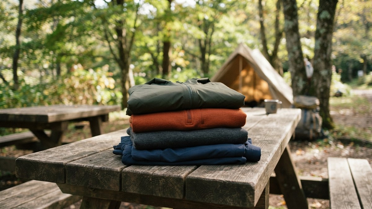 キャンプの服、専用ウェアはいらない？初心者が最初に揃える服装のイメージ