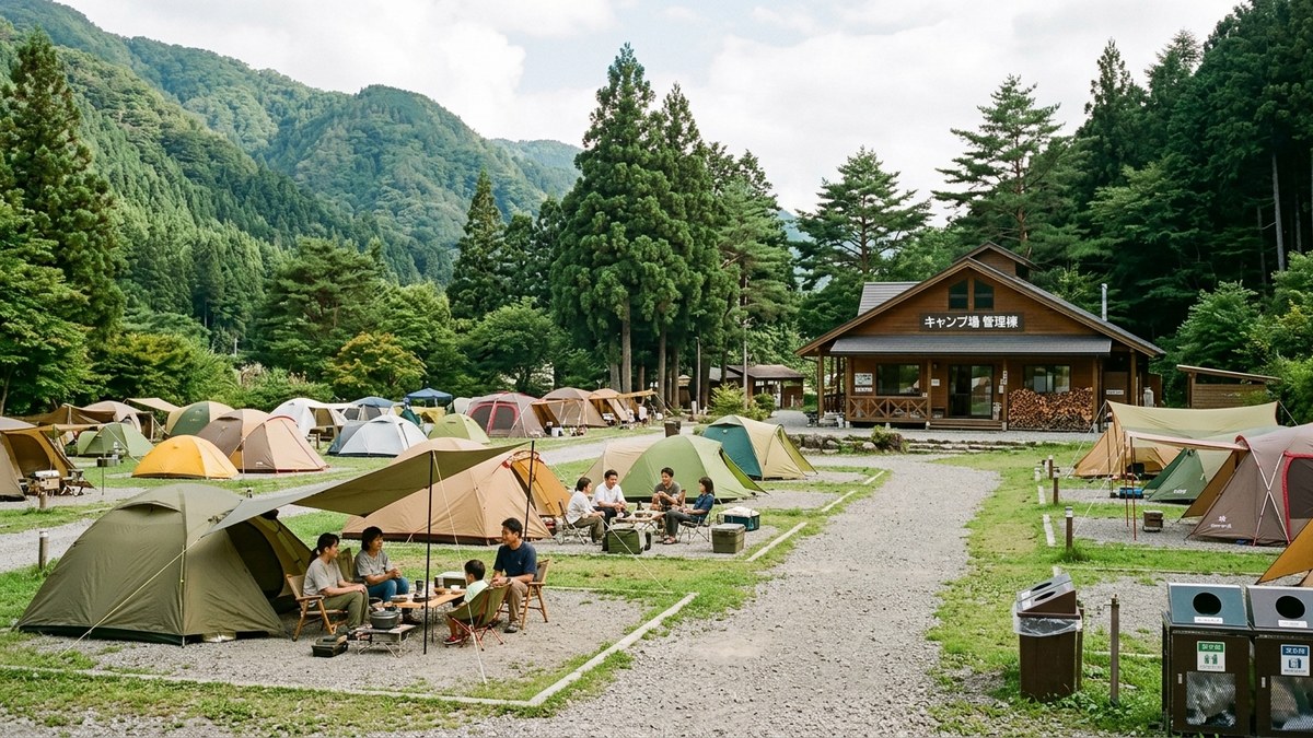 ソロキャンプが怖いあなたへ｜場面別の不安と対処のイメージ