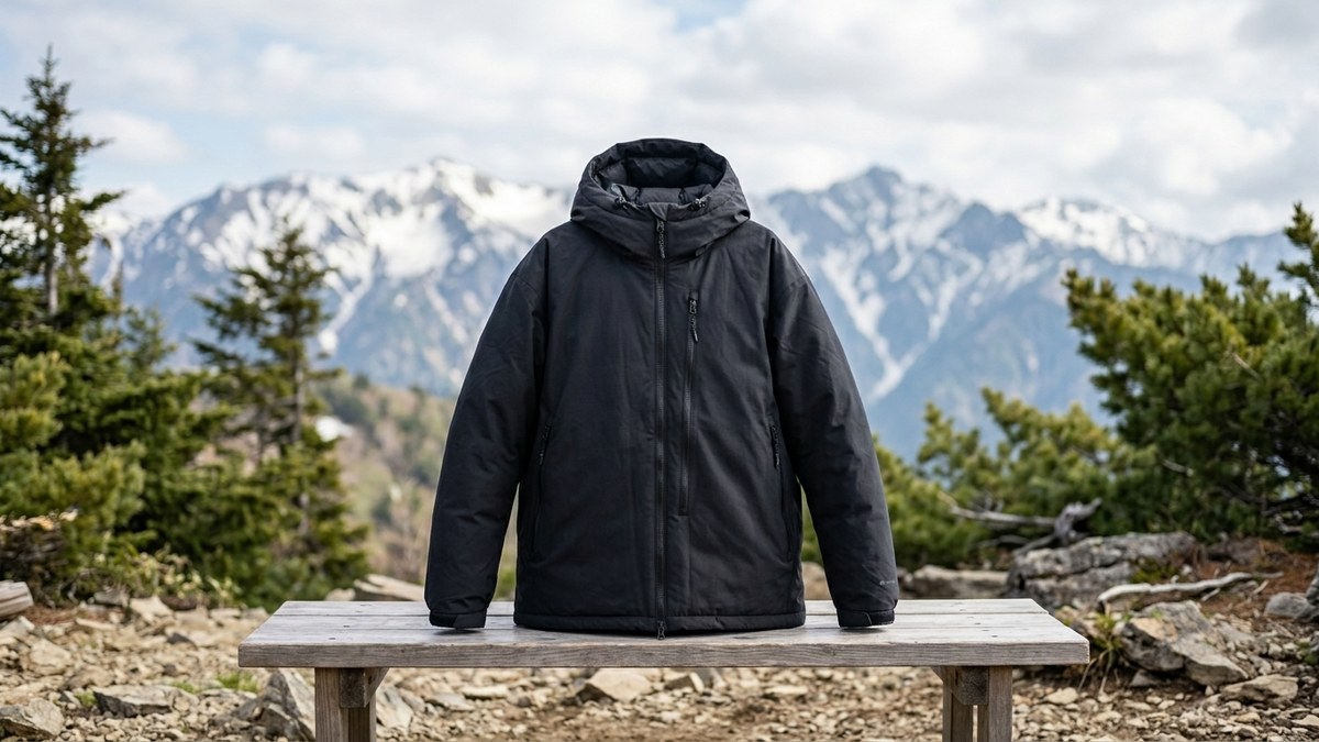 難燃素材（アラミド等）の代表例: スノーピーク FR 2L Down Jacket