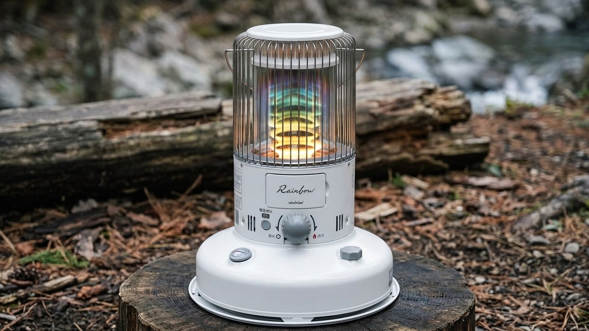 石油ストーブの代表例: トヨトミ レインボーストーブ RB-25M
