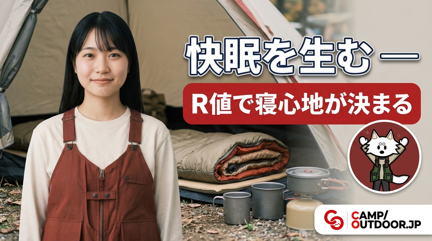 マットの選び方 快眠はR値で決まる