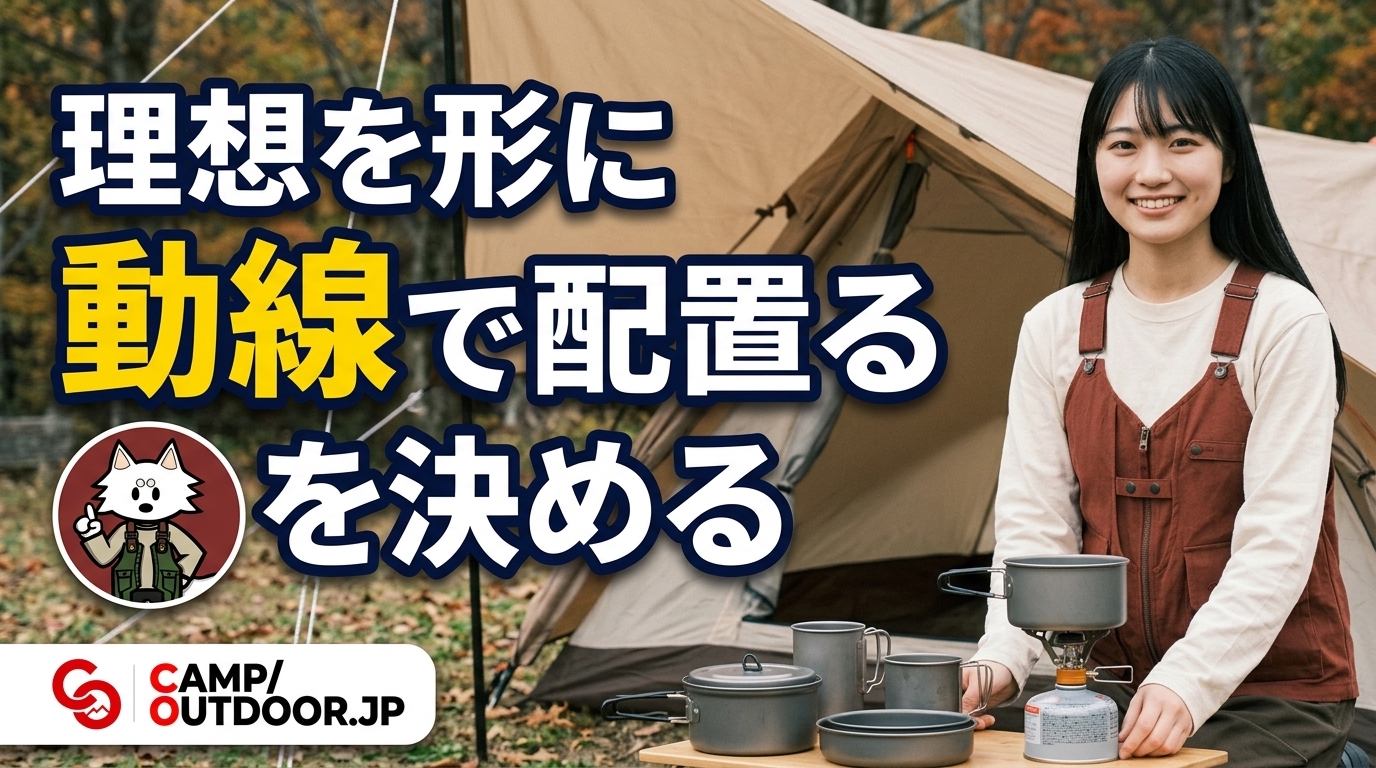 動線で配置を決める