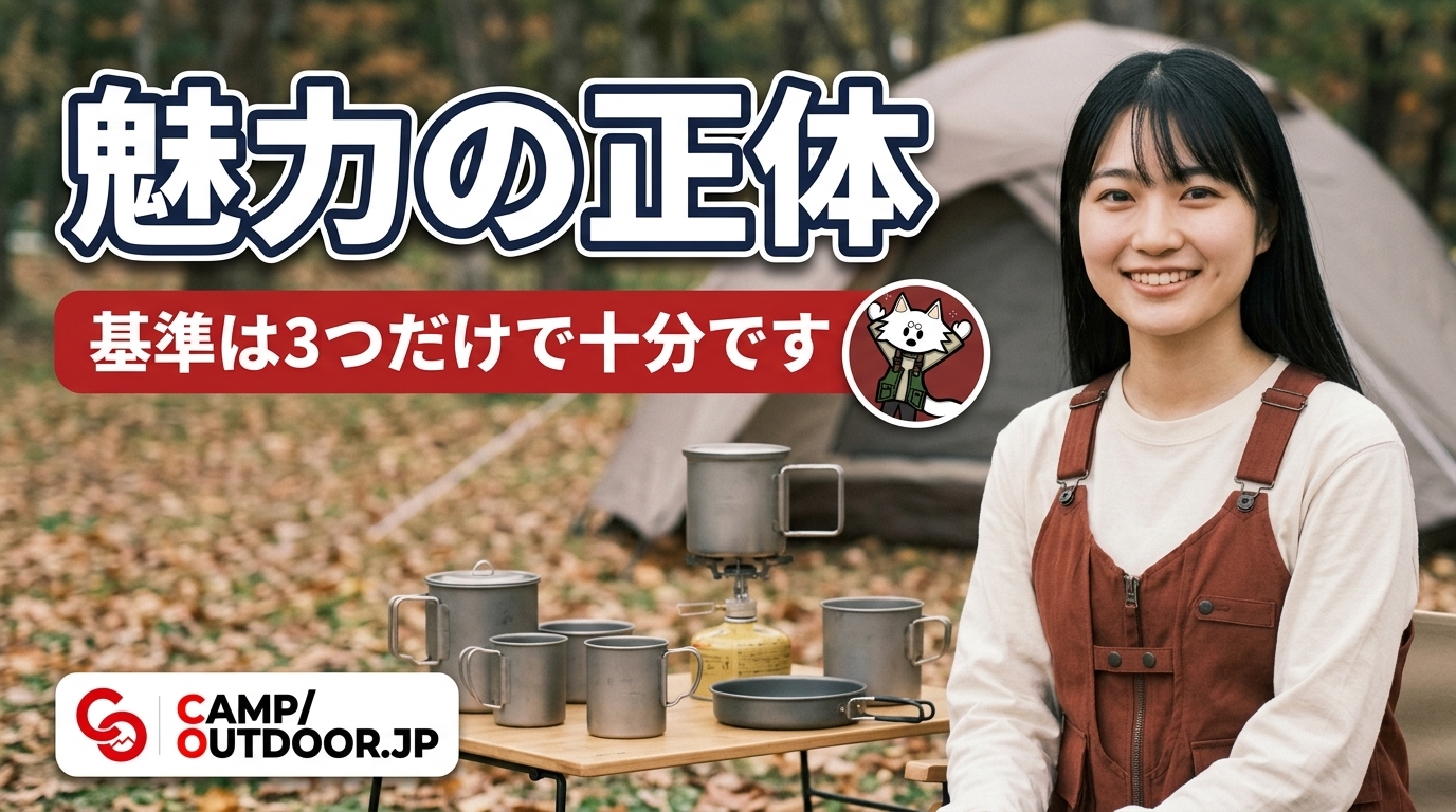 基準は3つだけで十分です