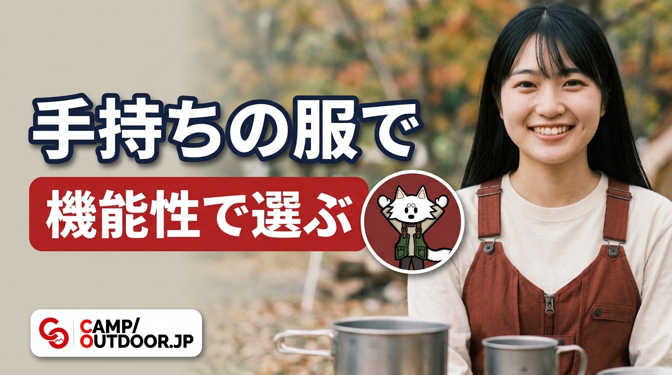 普段着から揃える正解の基準