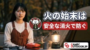 安全な消火で防ぐ