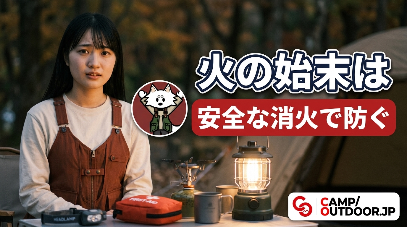 安全な消火は手順で決まる
