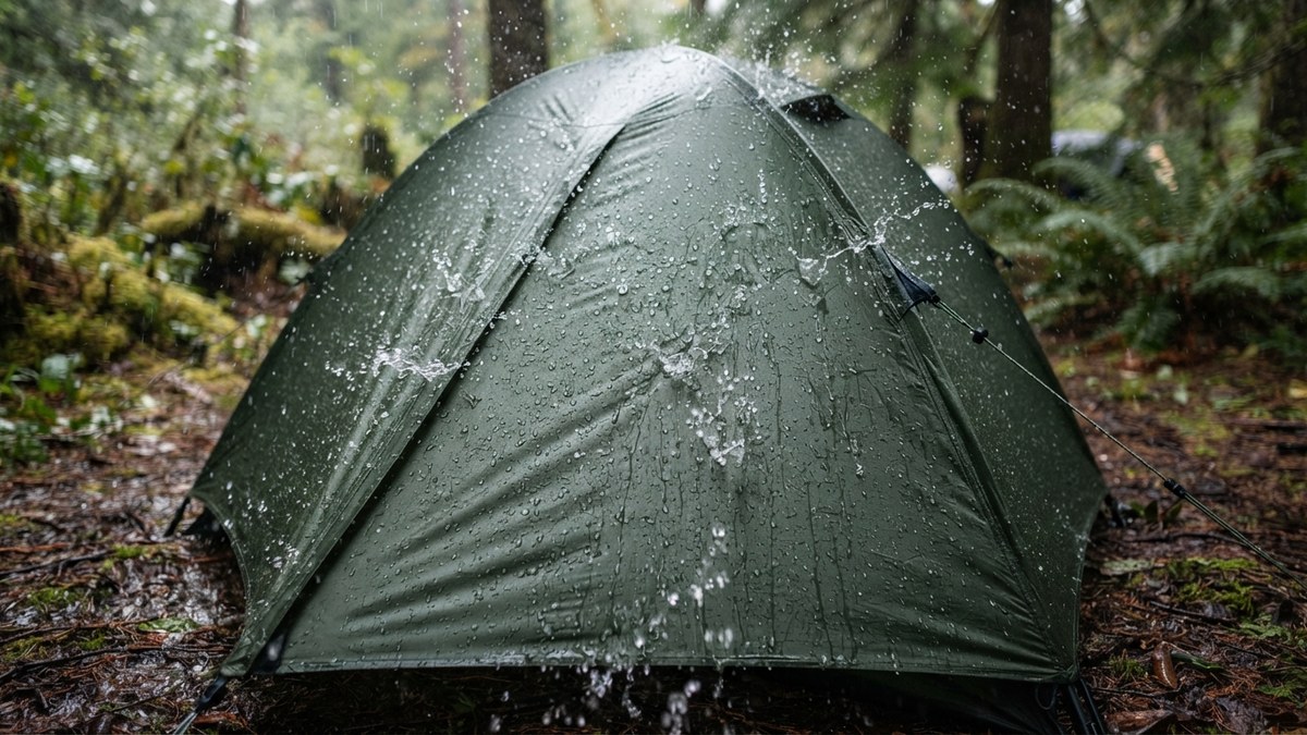 雨の日キャンプの過ごし方と対策のイメージ