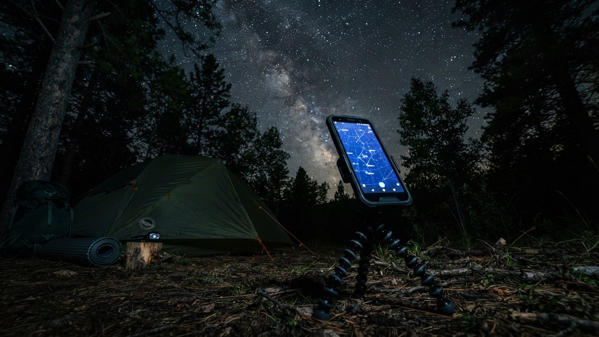星空・夜キャンプの楽しみ方のイメージ