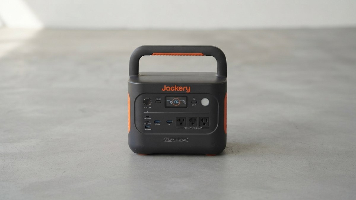 ACコンセント充電の代表例: Jackery ポータブル電源 1000 New