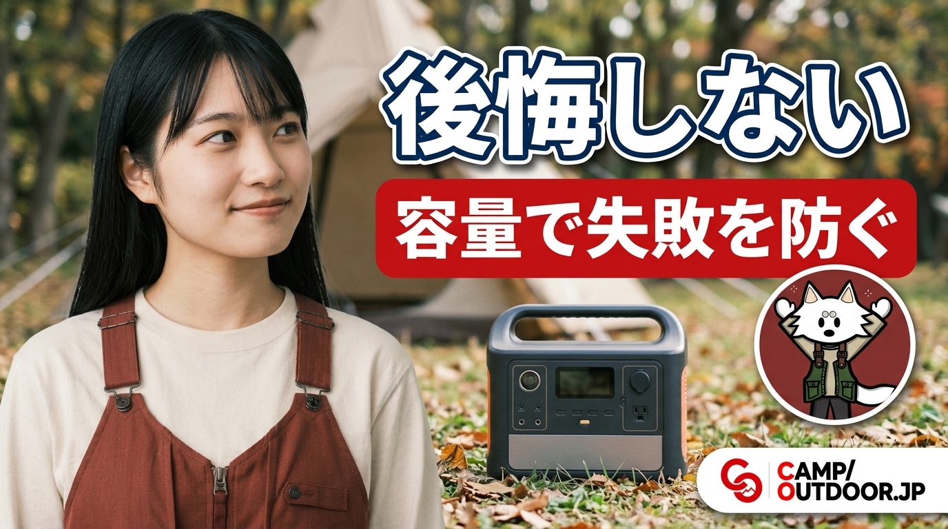 容量で失敗を防ぐ