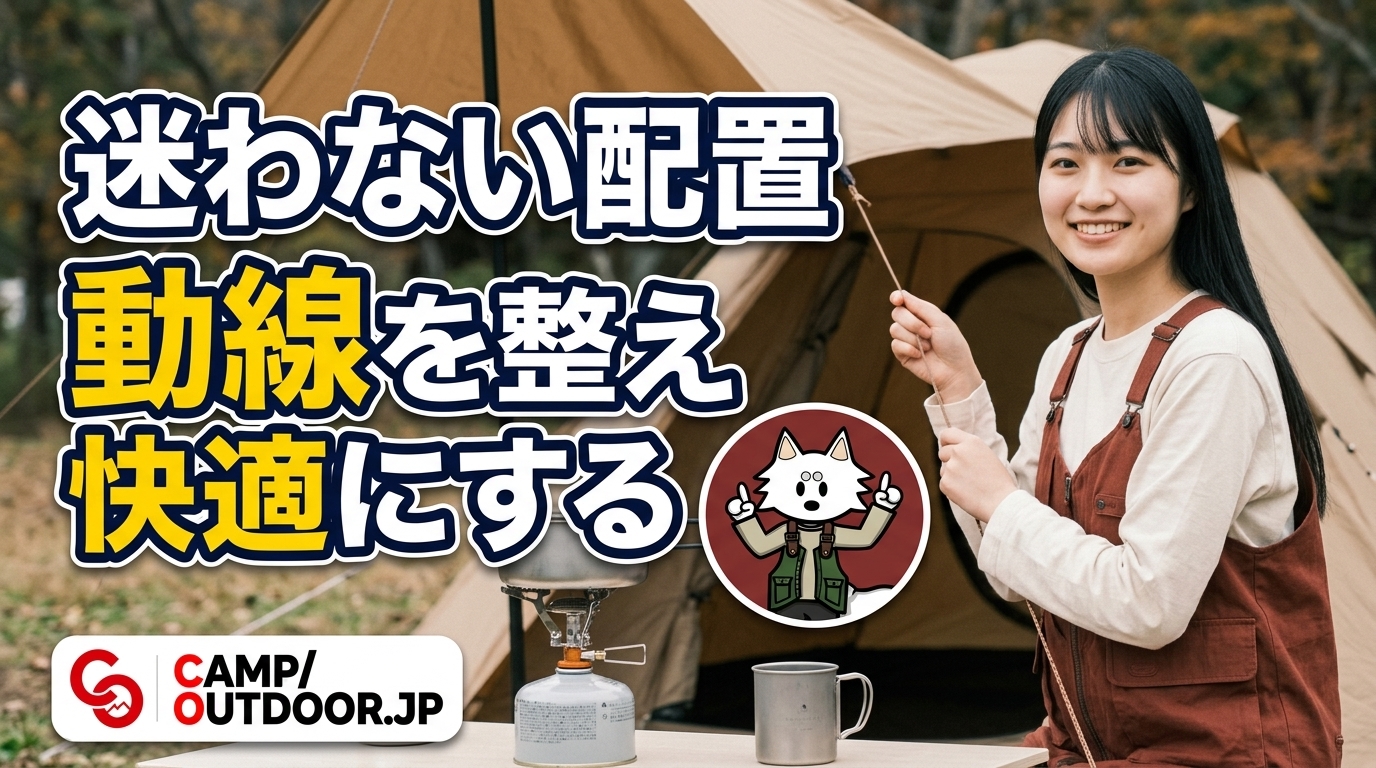 動線で配置を決める