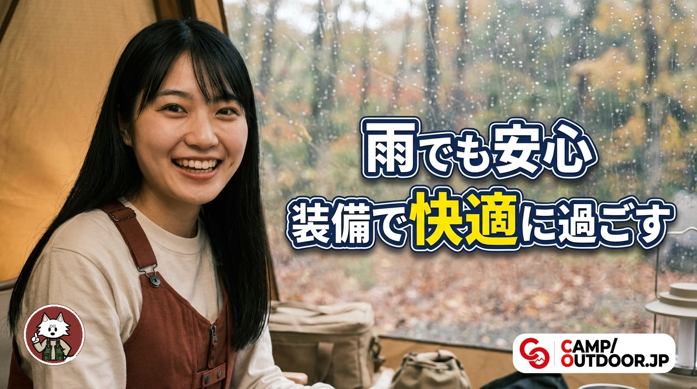 装備で快適に過ごす