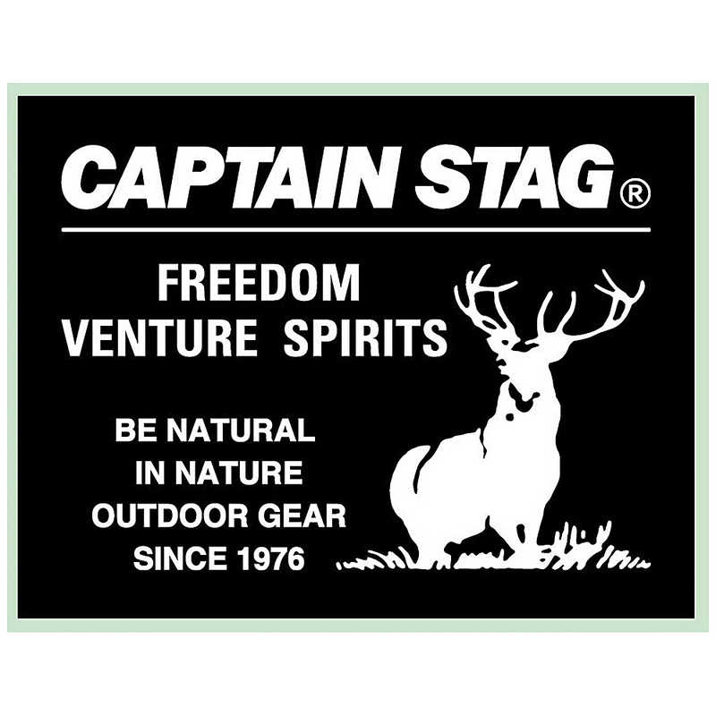 CAPTAIN STAG キャプテンスタッグステッカー スクエア