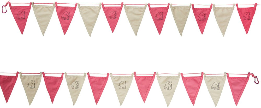 ＊B品保証なし＊[国内正規品]NORDISK ノルディスク Flag Lines Cherry(2Pcs)(フラッグライン チェリー2点セッ