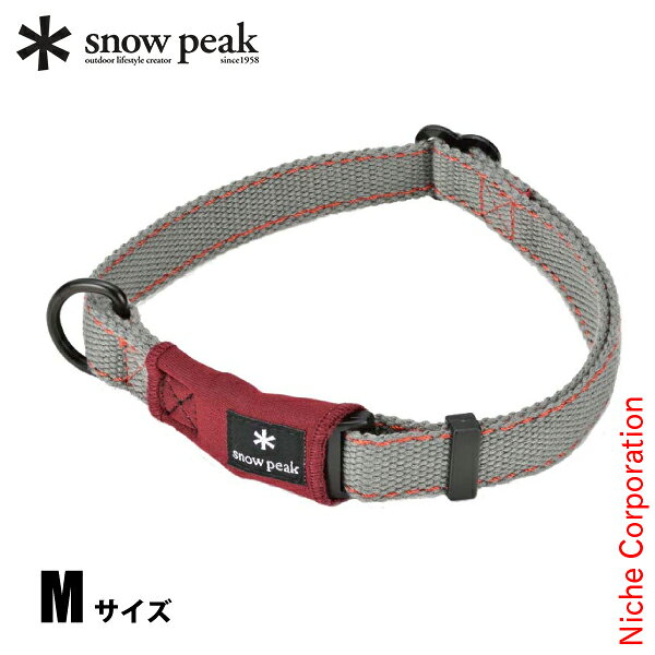 snow peak 犬用首輪 SPソフトカラーM