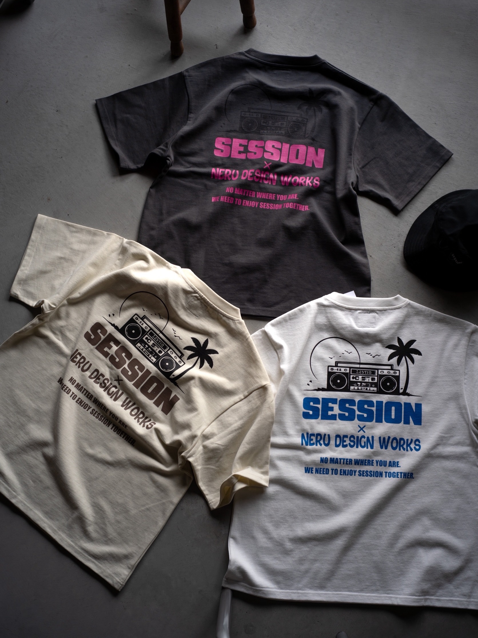 neru design works sessionコラボT