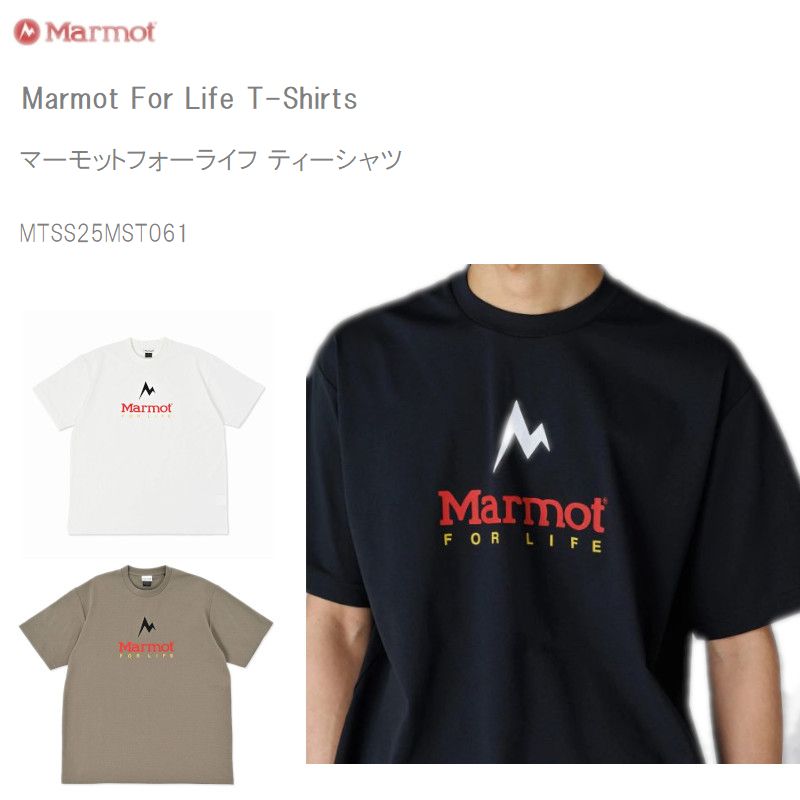 マーモットフォーライフ ティーシャツ メンズ