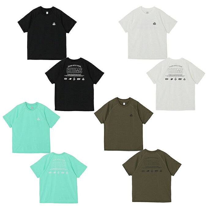 CHUMS エアトレイルチャムススポーツTシャツ 半袖
