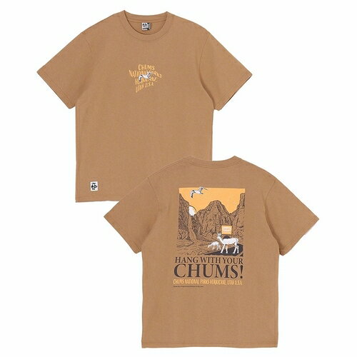 CHUMS アンチバグチャムスナショナルパークス Tシャツ