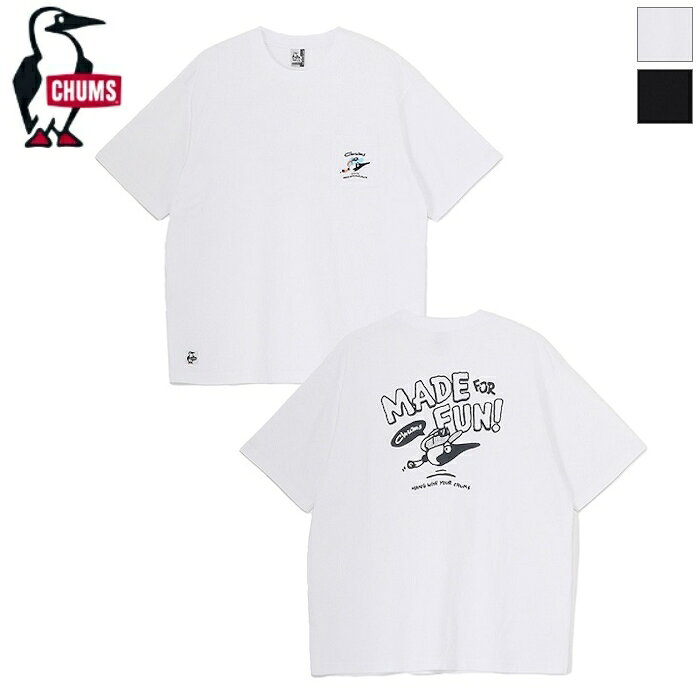 CHUMS メイドフォーファン!ポケット Tシャツ