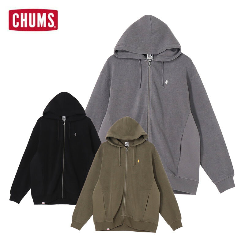 CHUMS TROUTBONE ZIP HOODIE トラウトボーンジップフーディ