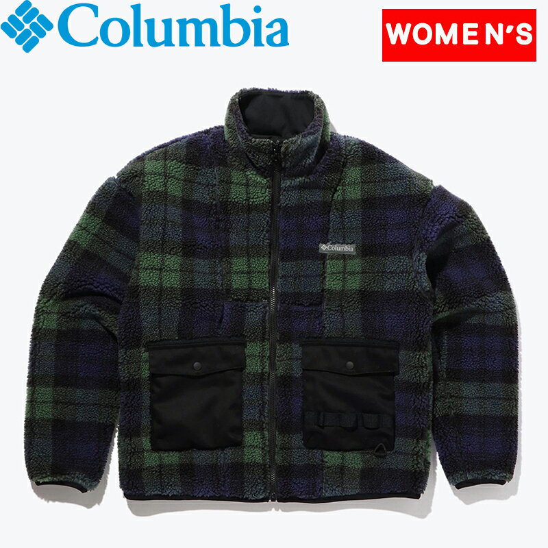 Columbia ウィメンズ シカゴ アベニュー パターンド リバーシブル フリース ジャケット