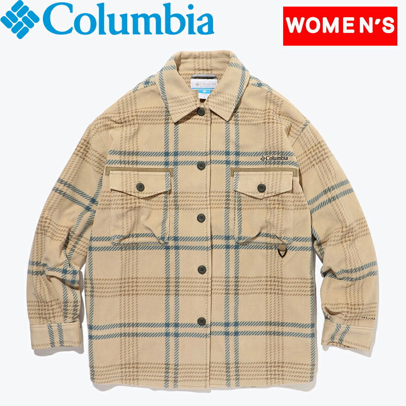 Columbia シカゴアベニュー オムニヒート ラインド フリースシャツ ウィメンズ