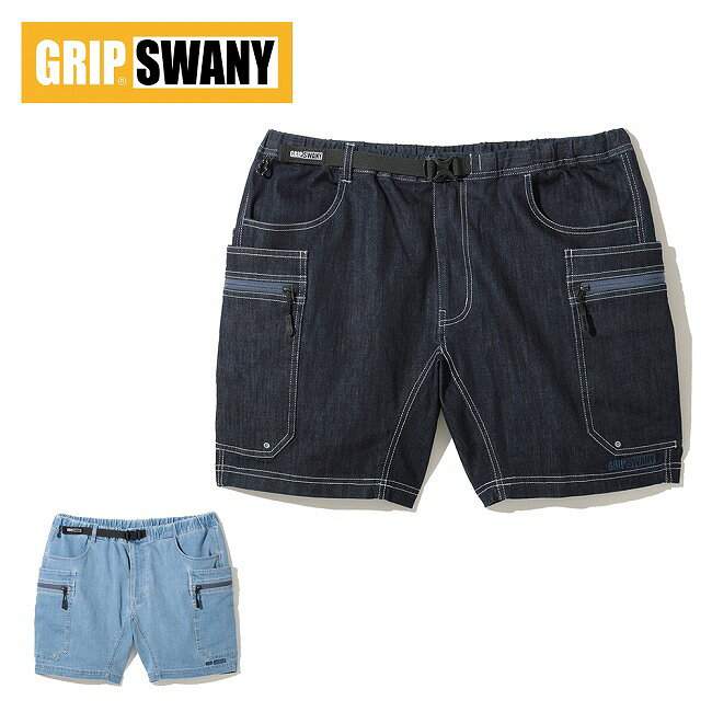 GRIP SWANY クールマックスデニムギアショーツ メンズ