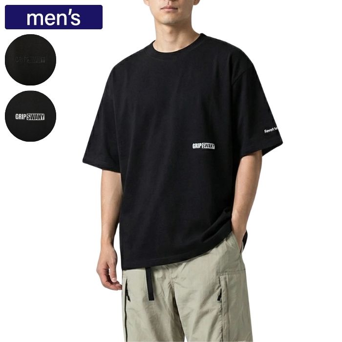 GRIP SWANY ワイド ボックスロゴ Tシャツ