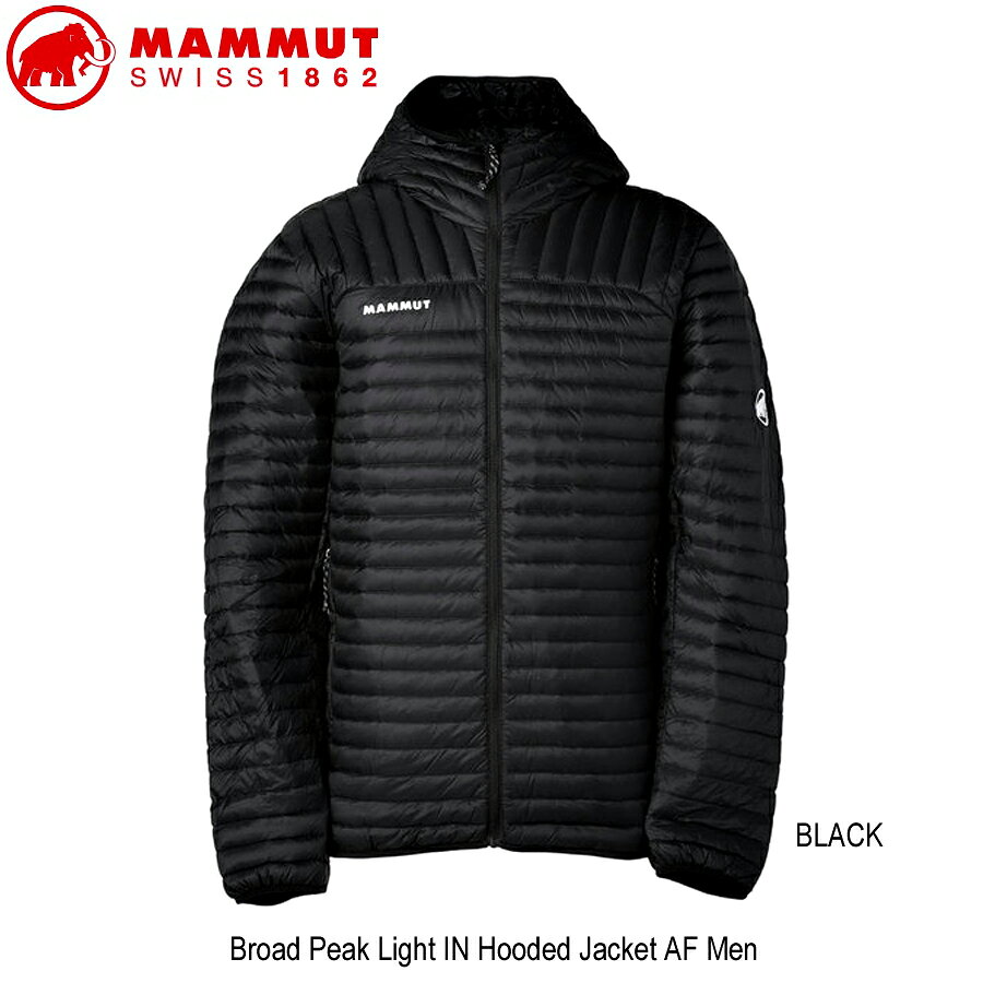 MAMMUT ブロード ピーク ライト インサレーション フーデッド ジャケット アジアンフィット メンズ