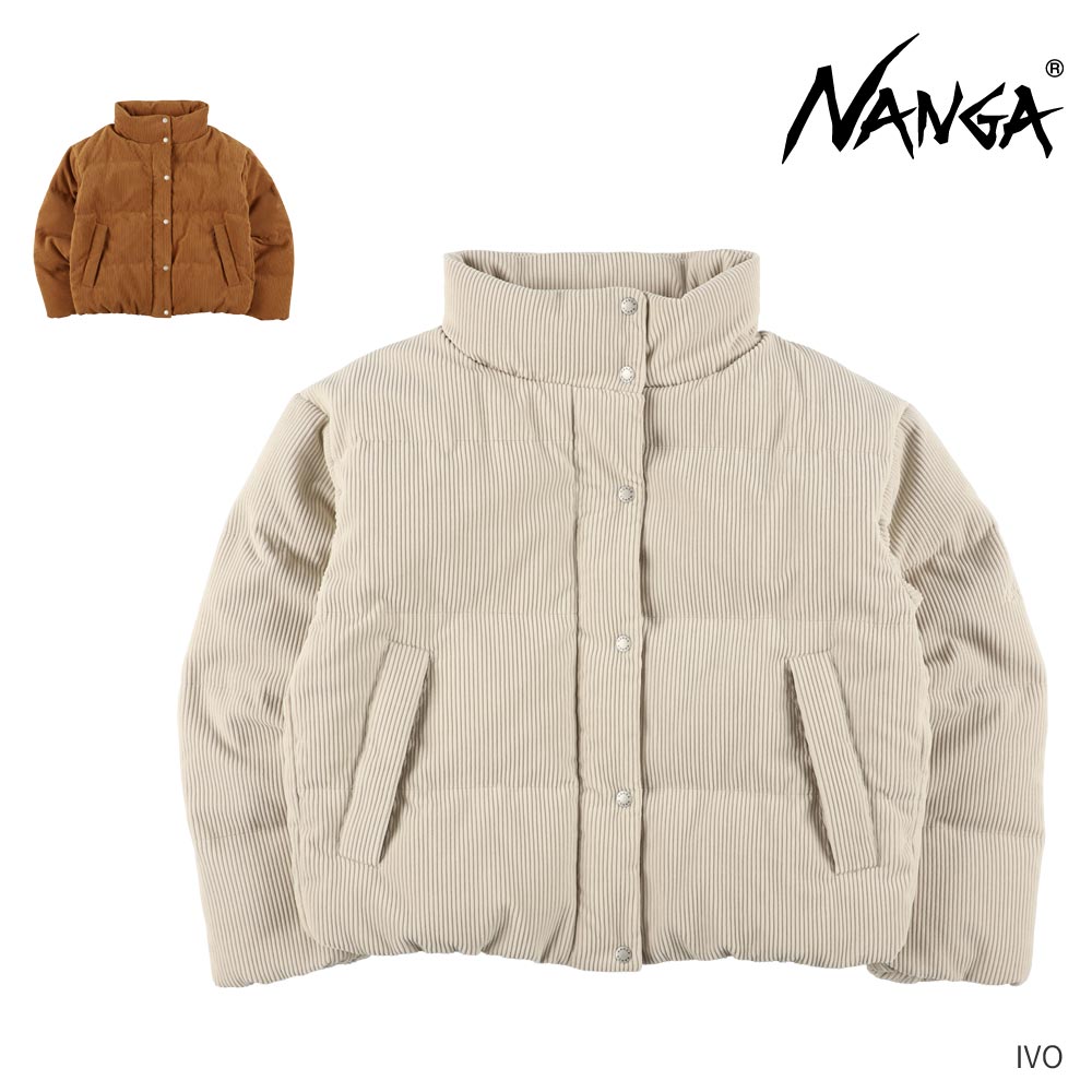 CORDUROY SHORT DOWN JACKET ウィメンズ