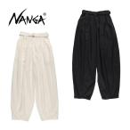 ボリュームギャザーチノパンツ レディース
