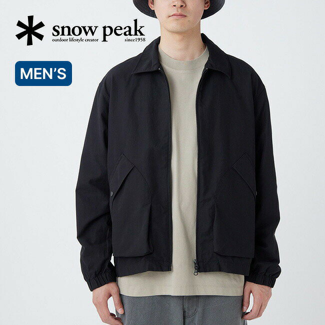 Light Dobby Cloth Harrington Jacket