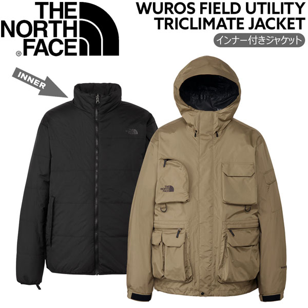 THE NORTH FACE WUROS Field Utility Triclimate Jacket