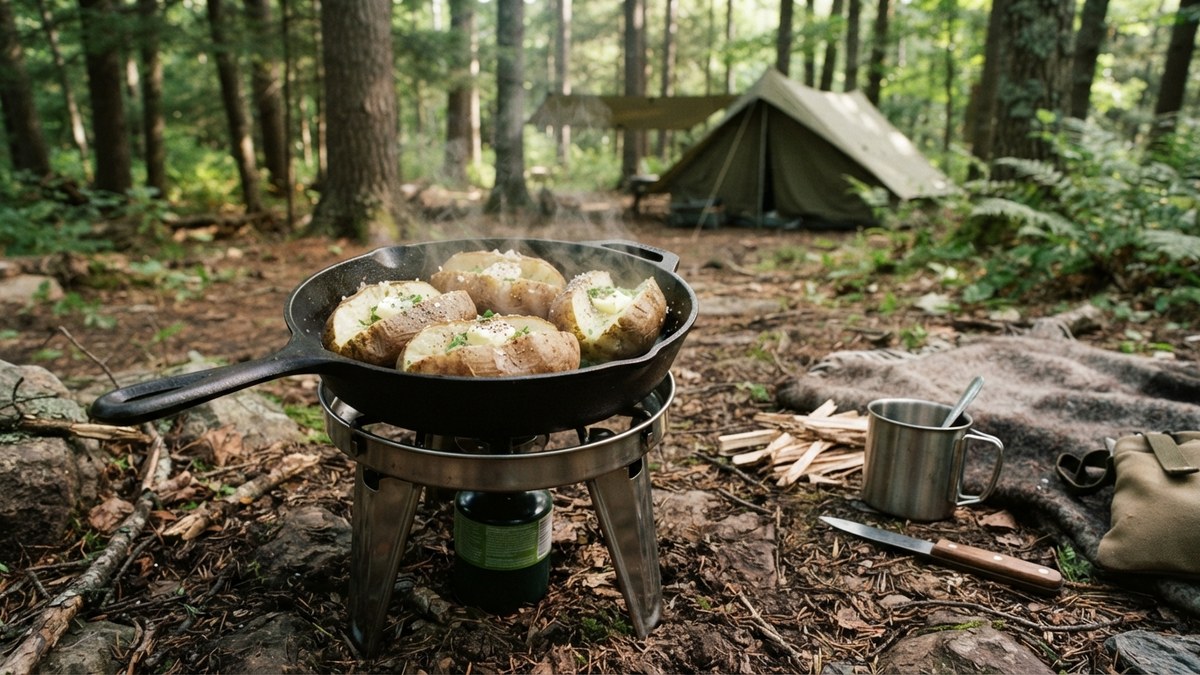ホクホクじゃがバターの場面