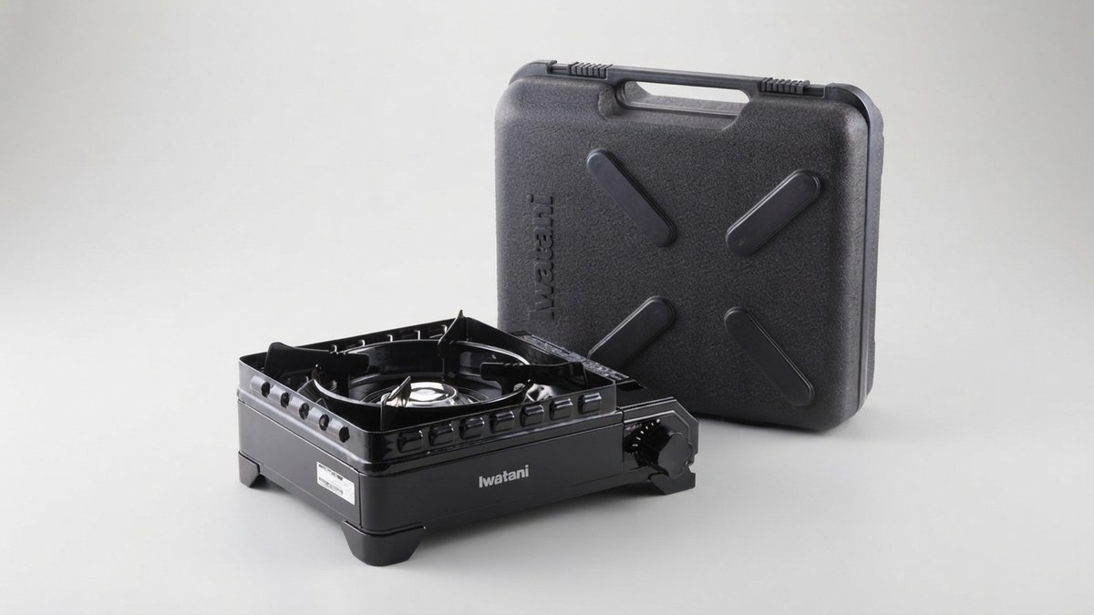 カセットコンロの代表例: イワタニ カセットフー タフまる CB-ODX-1