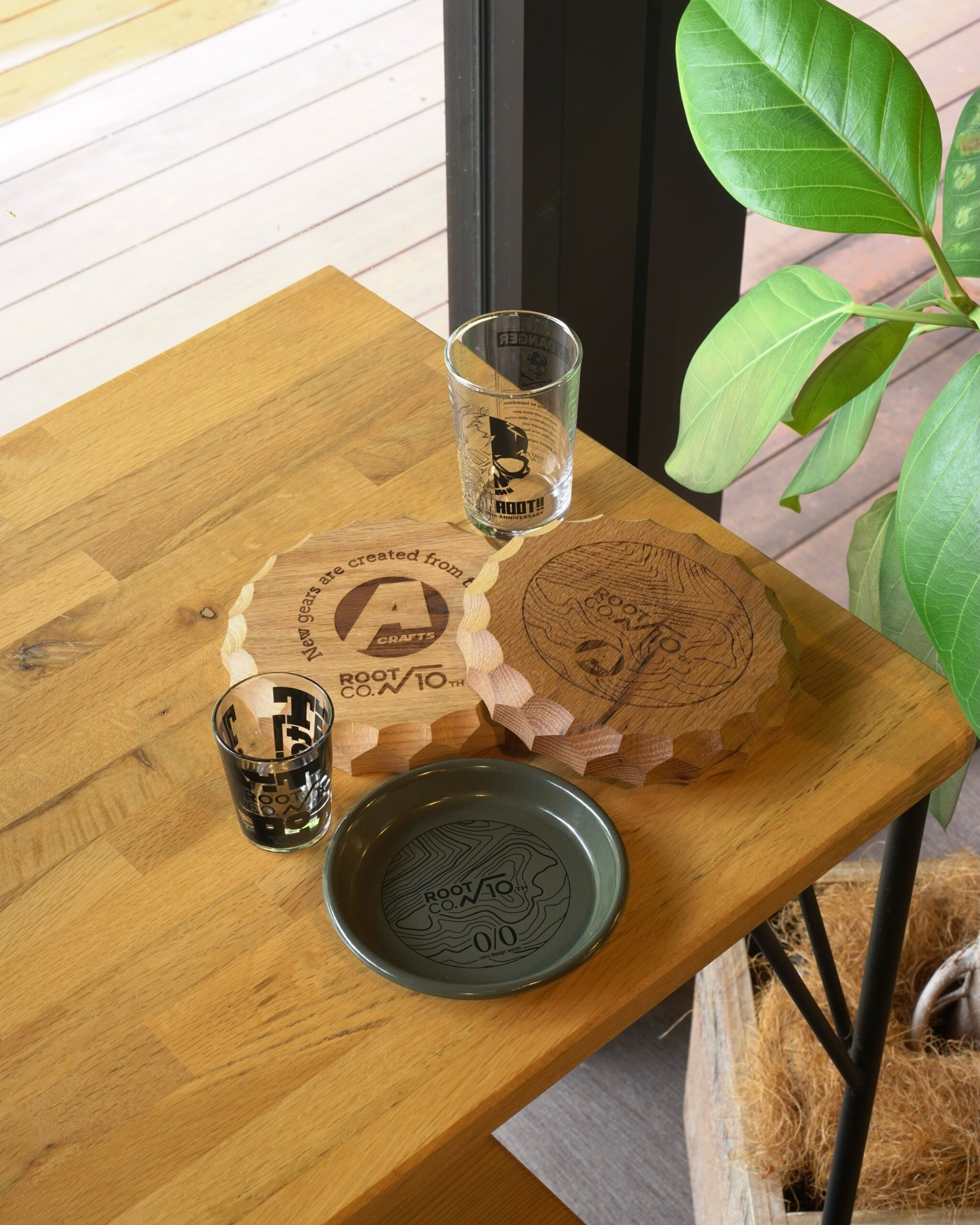 ROOT CO. kozara12 / dishell / TARP GLASS / DAMNROOT!! BEER GLASS