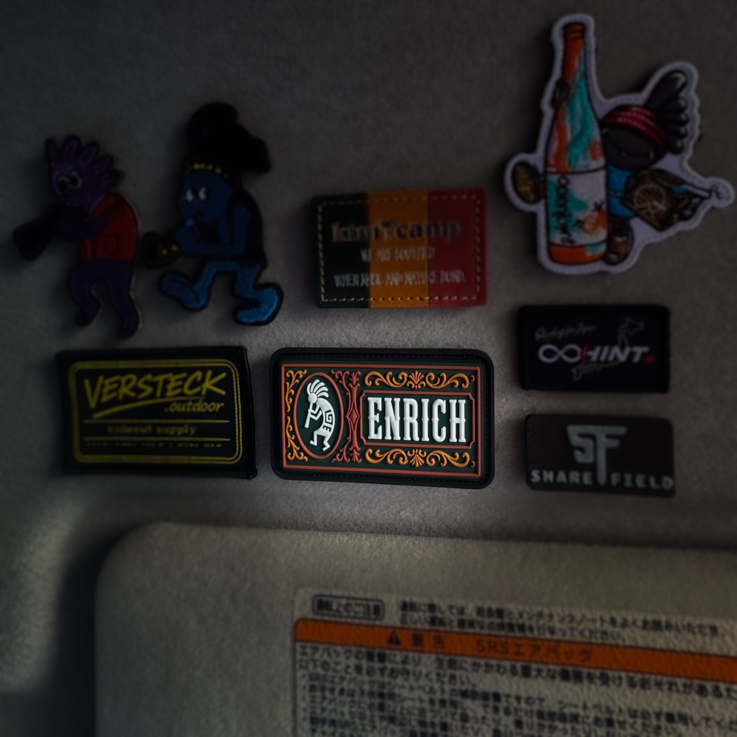 enrich ラバーワッペン